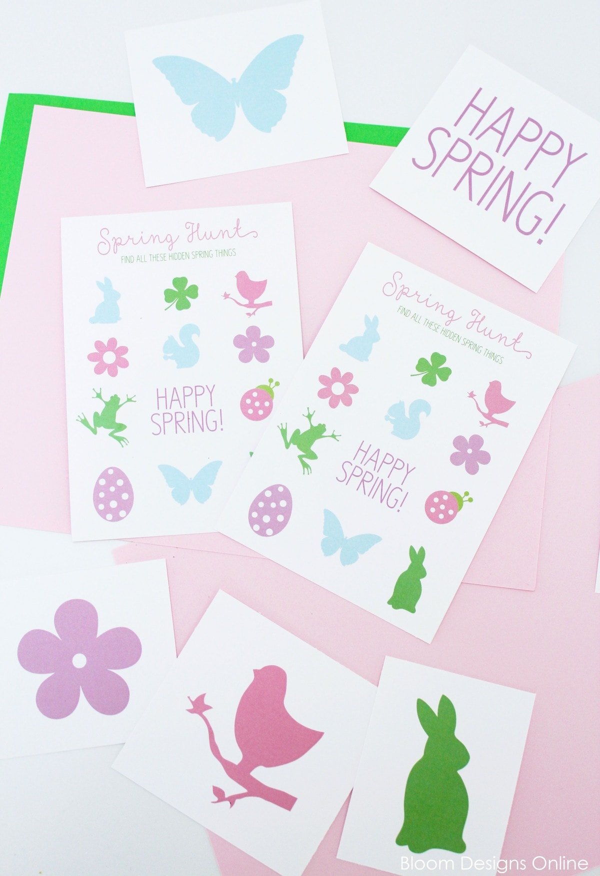 Spring Scavenger Hunt Printable - Lil' Luna