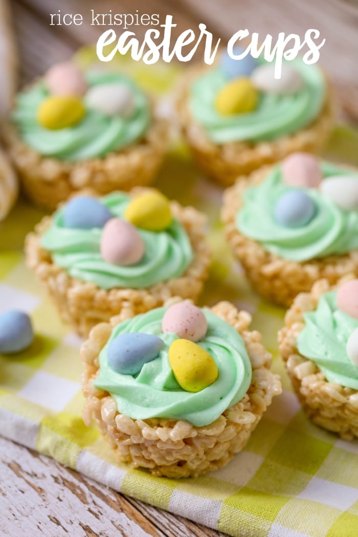 Rice Krispie Easter Nests (+VIDEO) | Lil' Luna