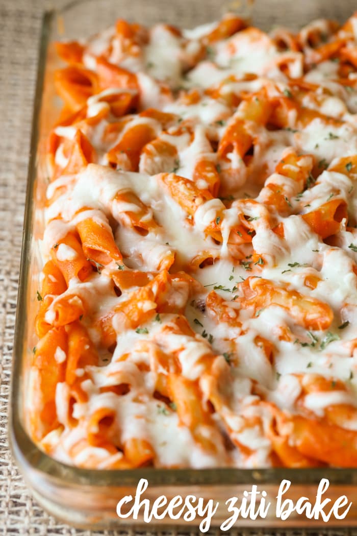 Cheesy Ziti Bake - Lil' Luna