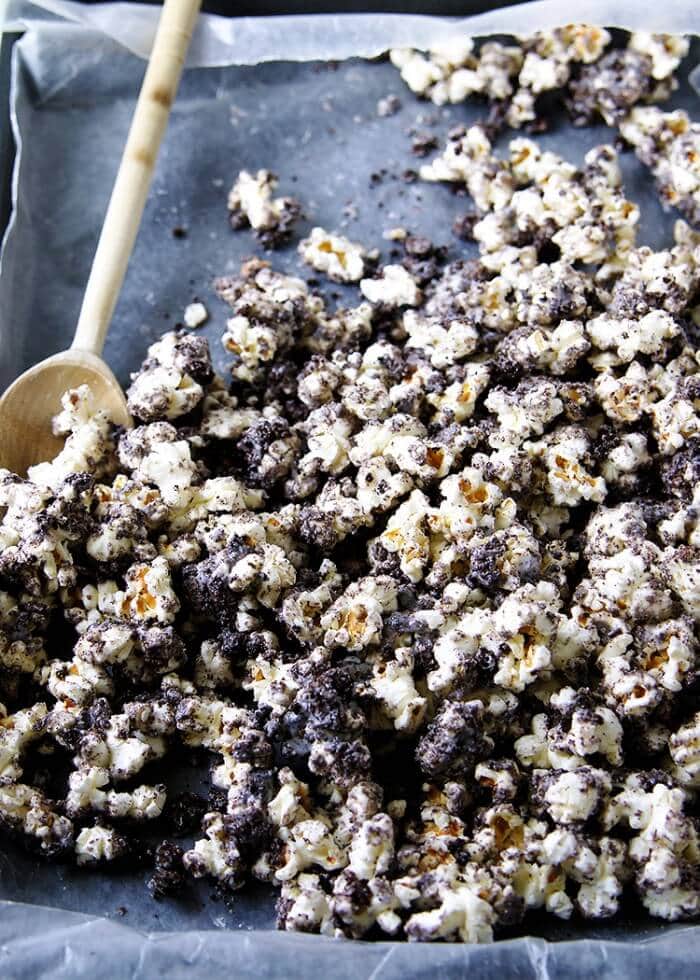 Cookies and store cream popcorn