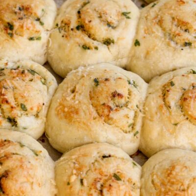 garlic rolls cheesy recipe