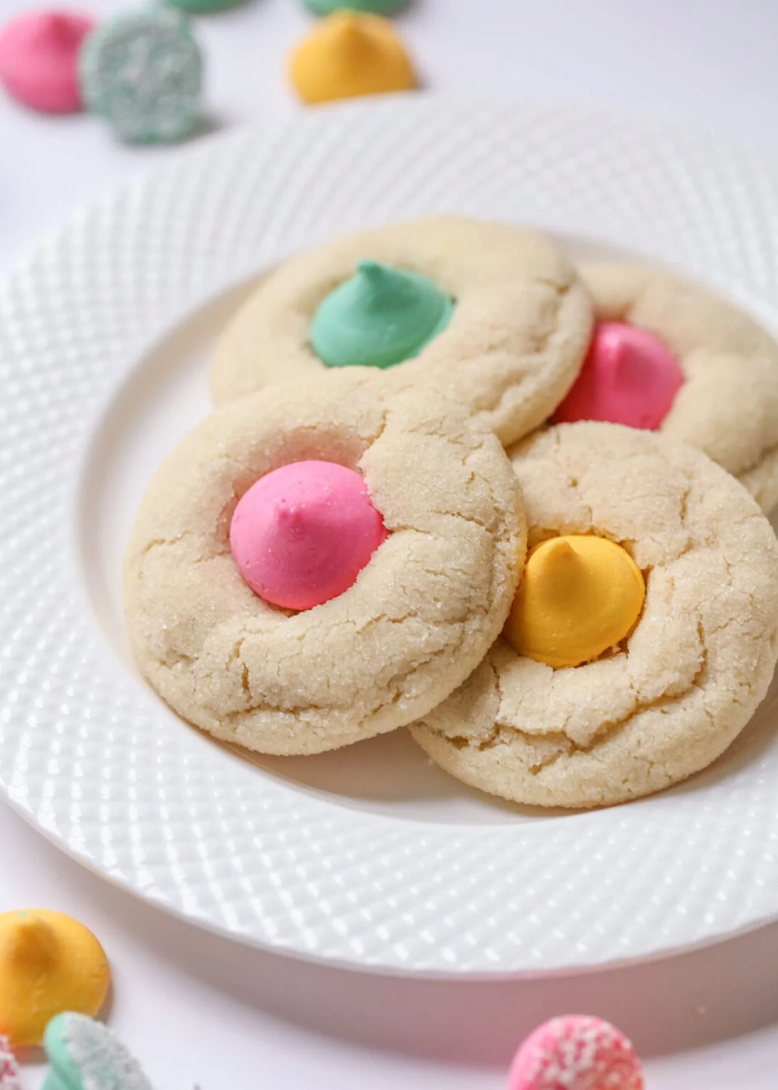 Sugar Cookie Blossoms {Soft + Chewy} Lil' Luna