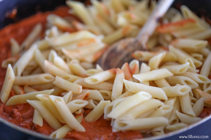 creamy-sausage-penne-bake-cheesy-easy-lil-luna