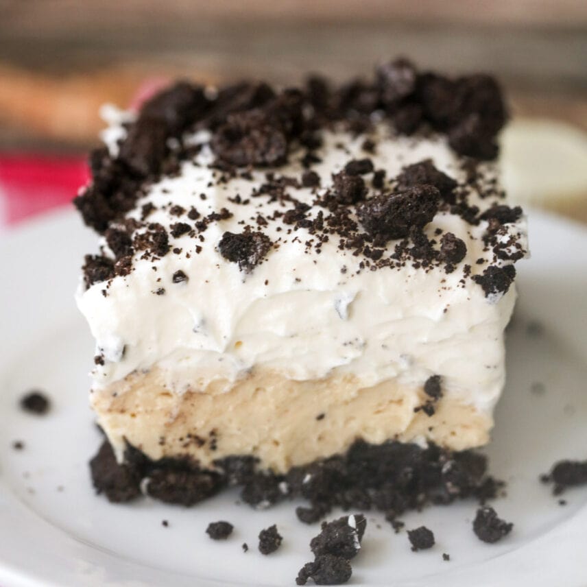 {Layered} Oreo Peanut Butter Delight Recipe Lil' Luna