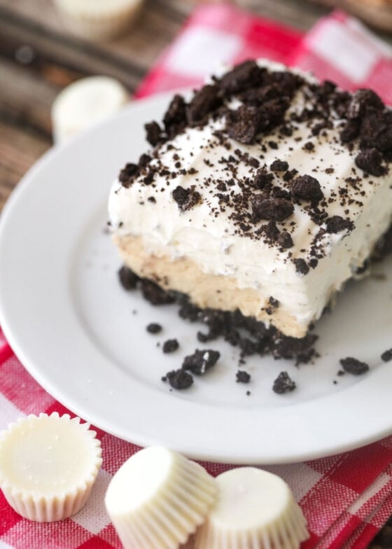 Layered Oreo Peanut Butter Delight Recipe Lil Luna