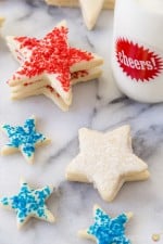 Patriotic Shortbread Cookies