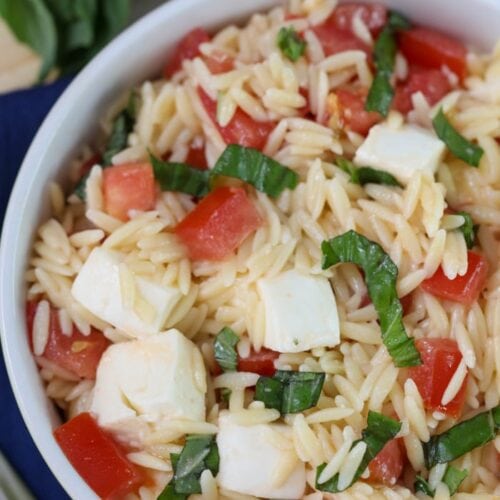 Fresh Mozzarella Pasta Salad Lil' Luna