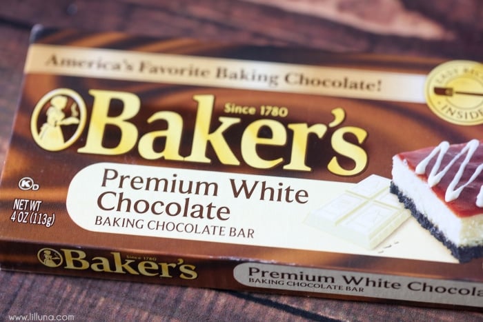 Baker's White chocolate bar