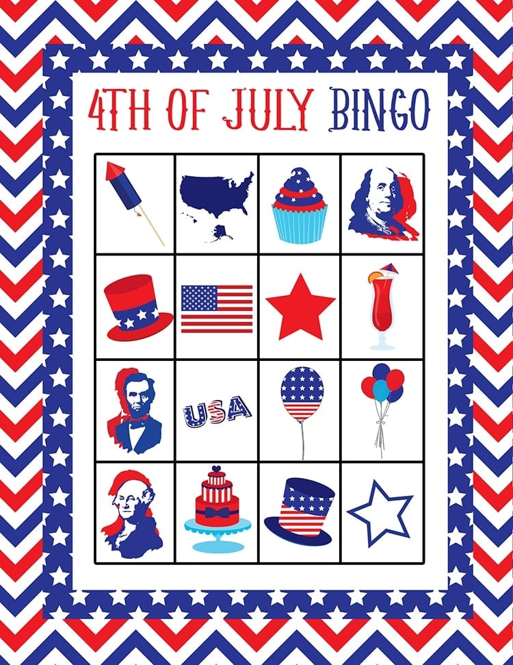 4th Of July I Spy Printable Lil Luna