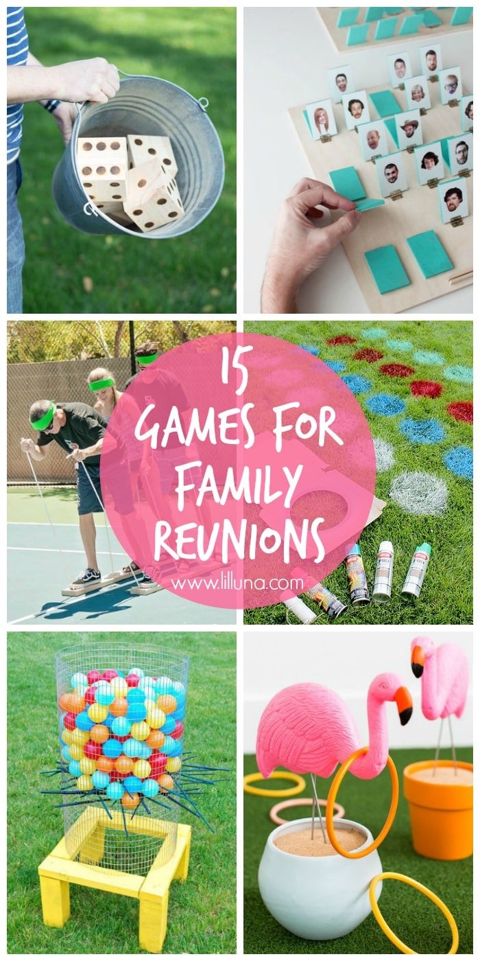 Funny Games For Family Reunion