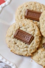 Chocolate Coconut Oatmeal Cookies