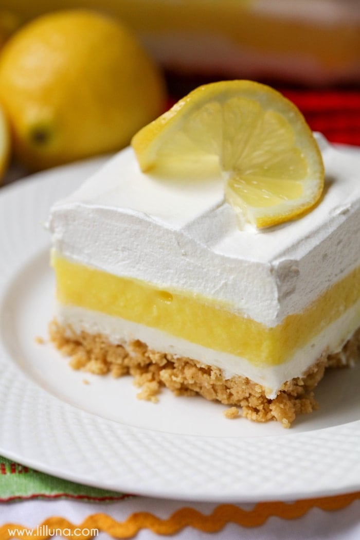 Lemon Lasagna Recipe aka Lemon Delight (+VIDEO) | Lil&amp;#39; Luna