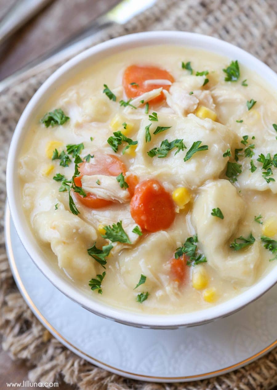 Chicken & Dumplings Soup