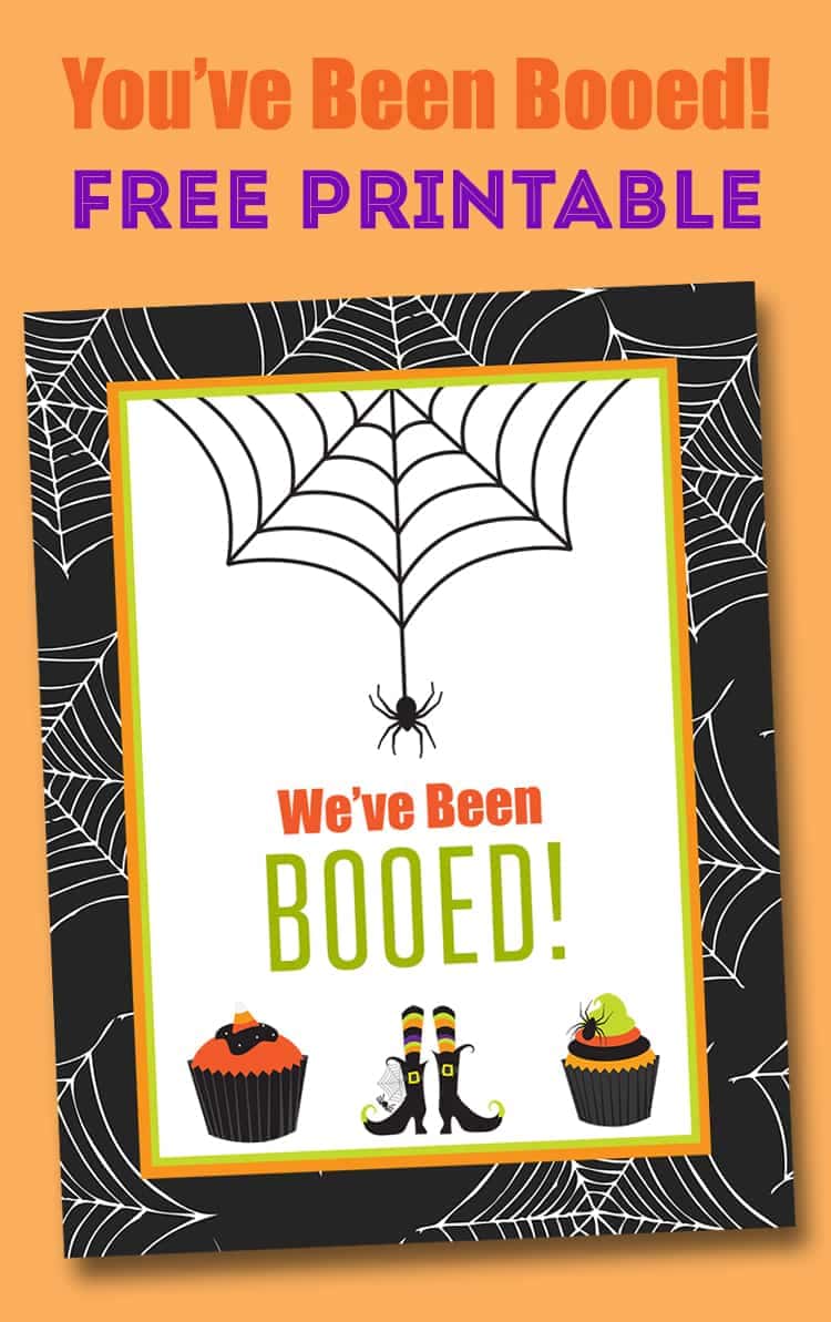 Free Boo Printable