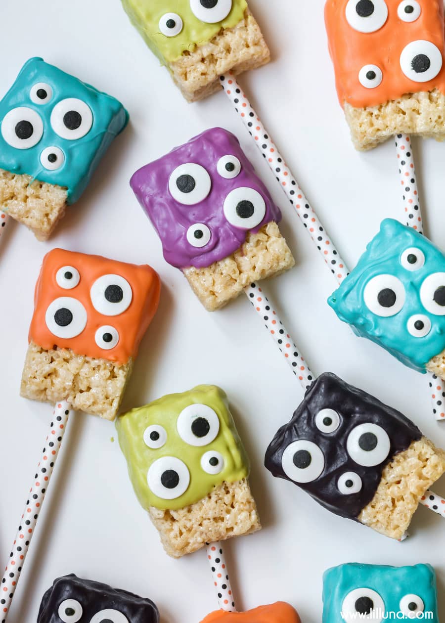 Monster Rice Krispies Treats - Lil' Luna