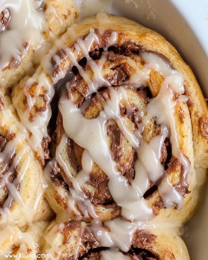 Nutella Cinnamon Rolls