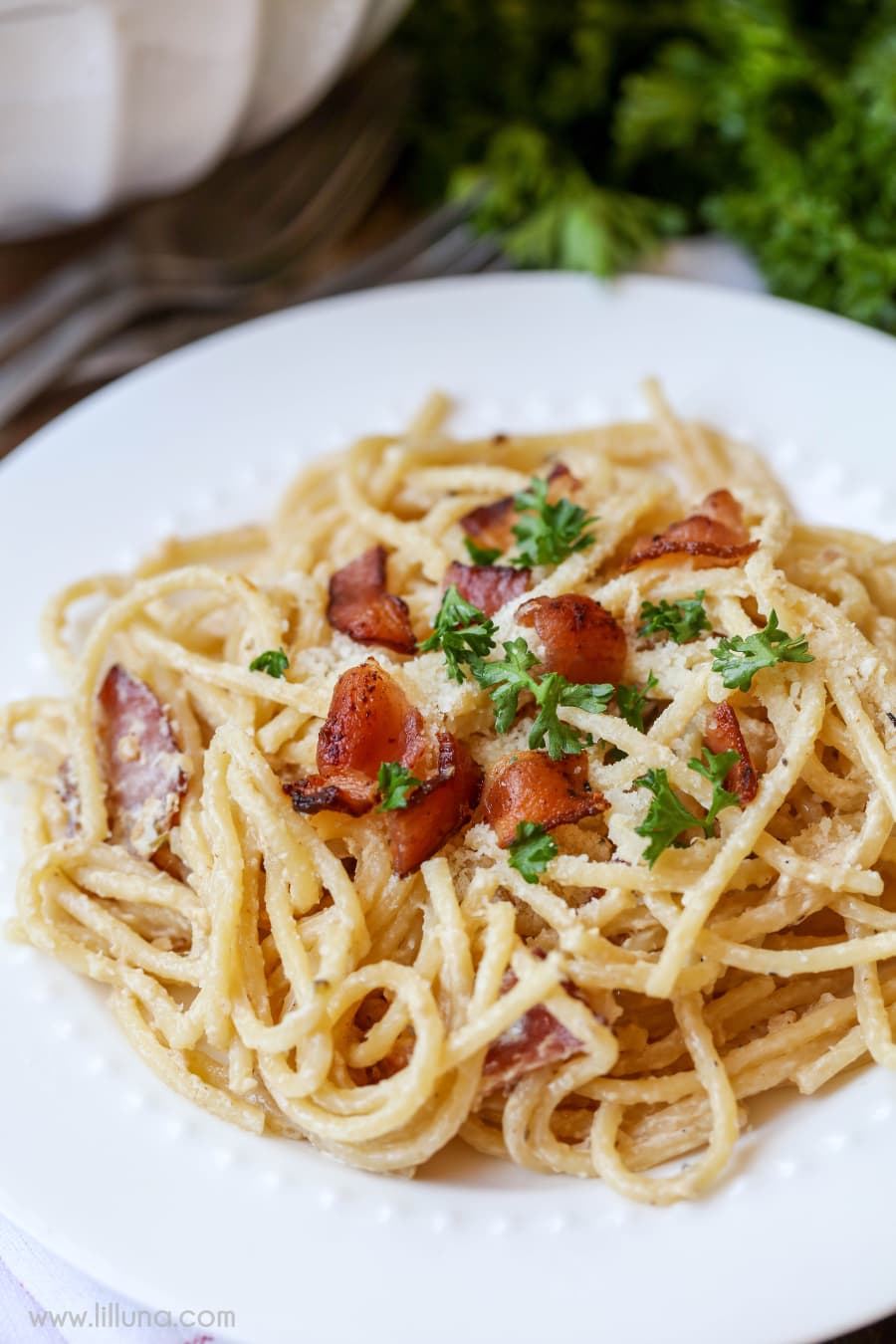 Resepi Spaghetti Carbonara Cream Cheese - Resepi KK