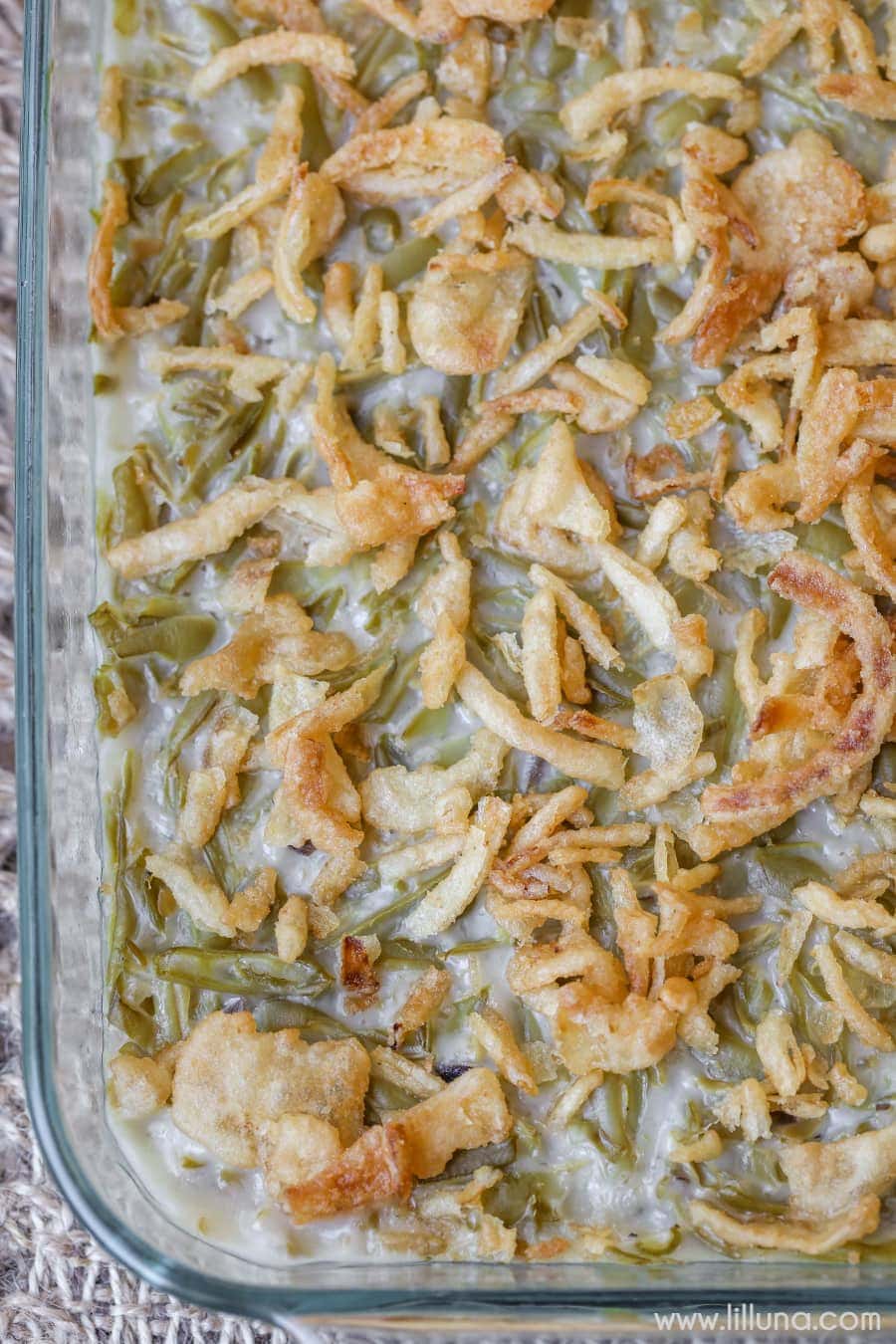 Green Bean Casserole - Lil' Luna