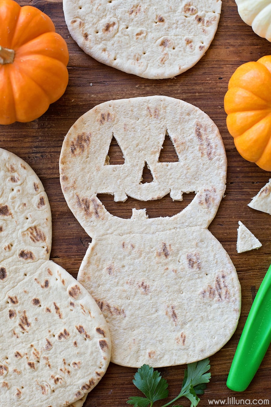 Flatbread Halloween Recipes Lil' Luna