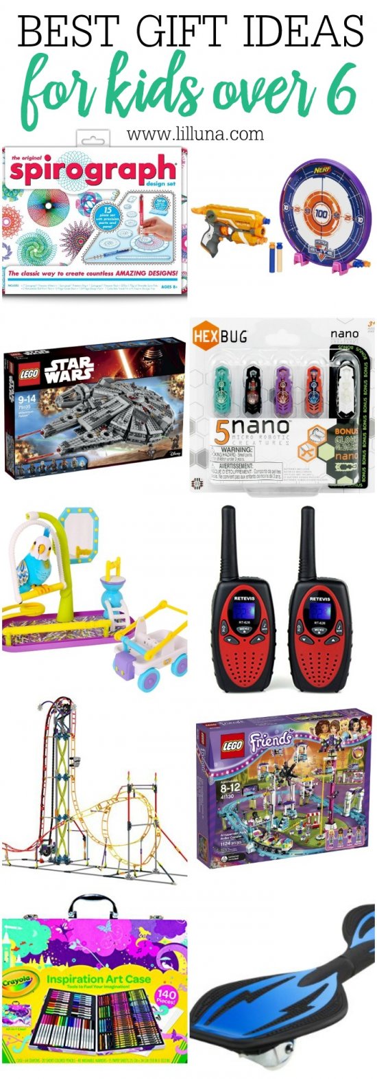 Best Gifts for Kids 6 and Older  Lil' Luna