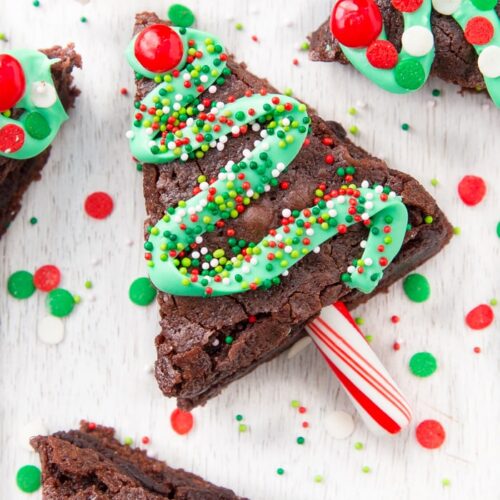 Easy Christmas Tree Brownies - Wilton