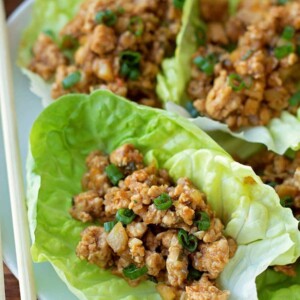 This PF Chang's Chicken Lettuce Wraps recipe is a copycat of a restaurant favorite.