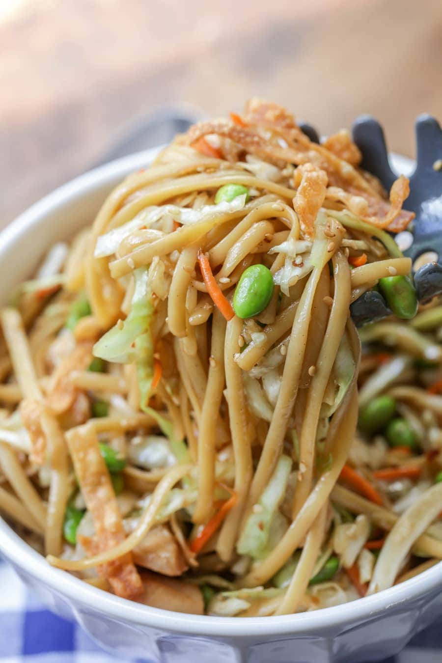 Asian Noodle Salad Recipe Lil Luna