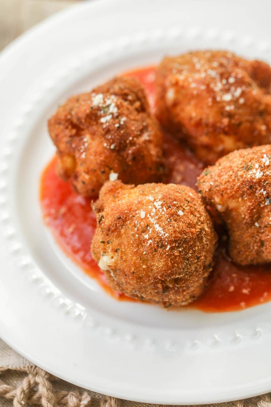 Fried Mac and Cheese Balls Lil' Luna