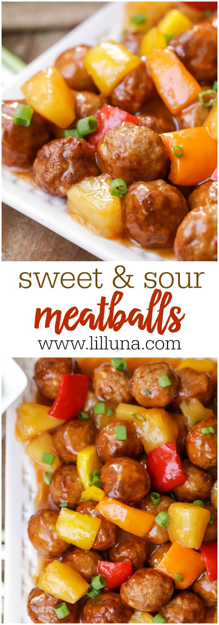 Easy Sweet and Sour Meatballs Recipe | Lil' Luna