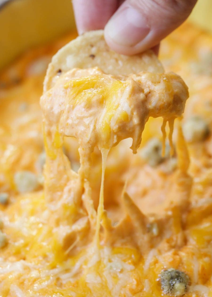 EASY Buffalo Chicken Dip recipe | Lil' Luna