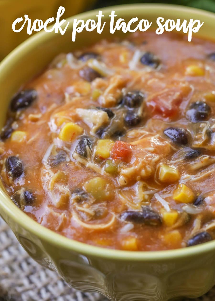 Crock Pot Taco Soup - Lil' Luna