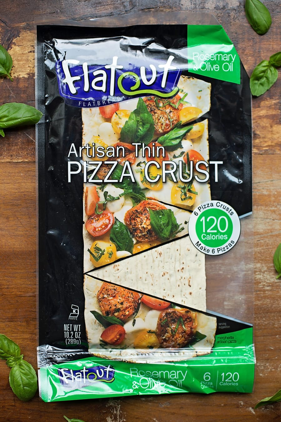 Artisan Thin Pizza Flatbreads | Chicken Pesto Pizza
