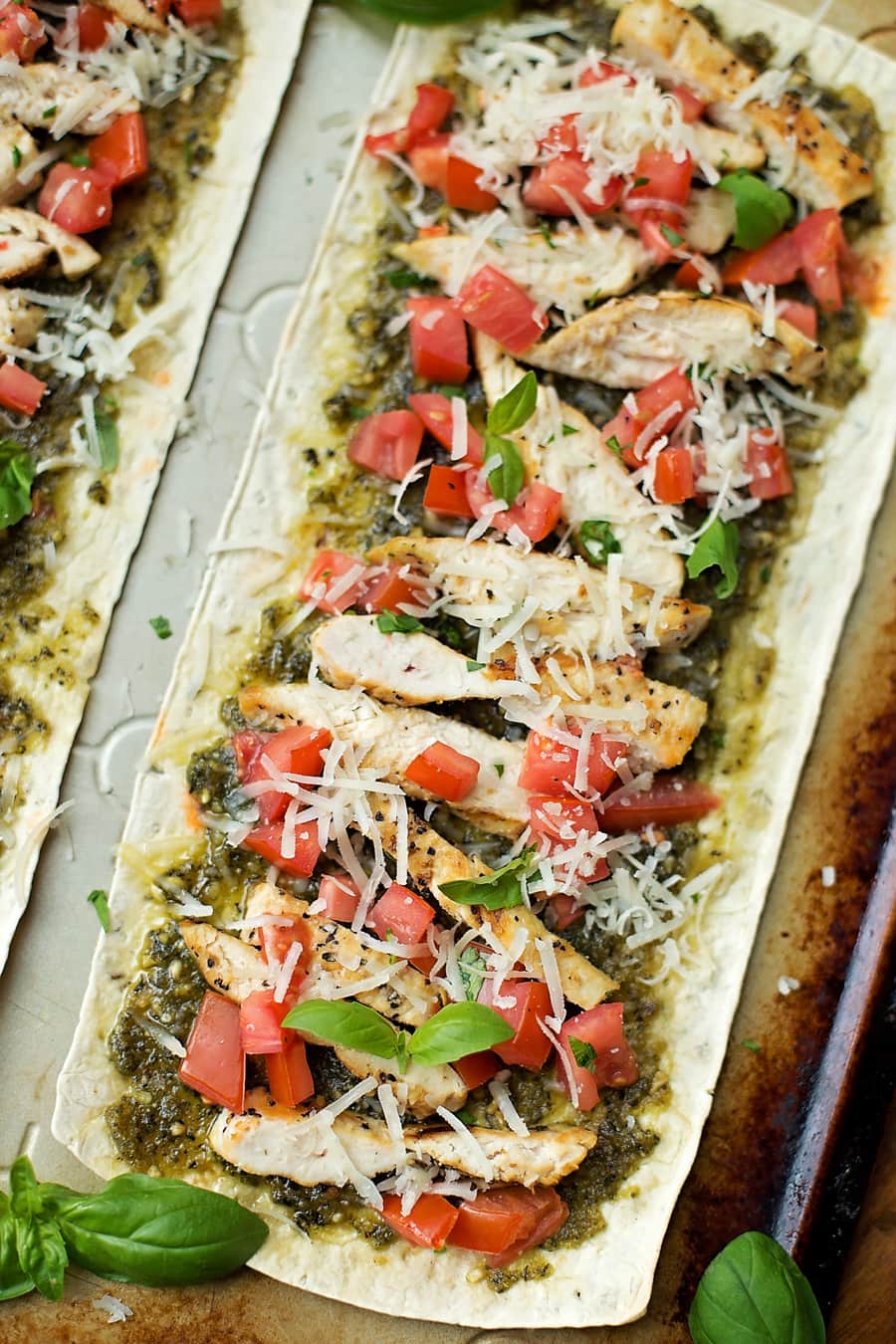 Lightened Up Flatbread Pizzas - Lil' Luna