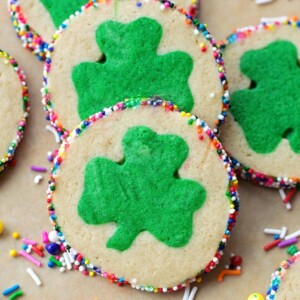 St. Patrick's Day Slice and Bake Cookies