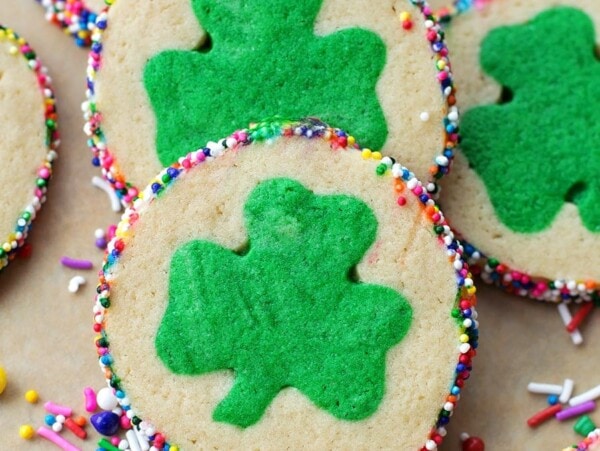 St. Patrick's Day Slice and Bake Cookies