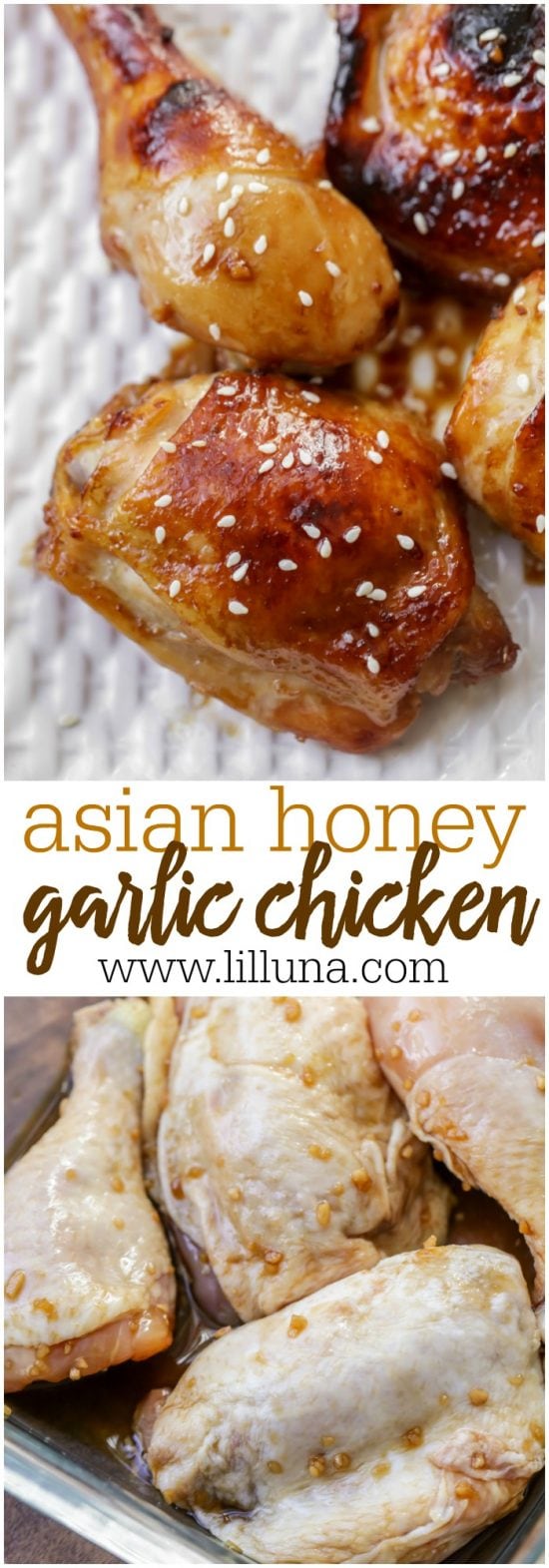 Chinese Honey Garlic Chicken Recipe | Lil' Luna
