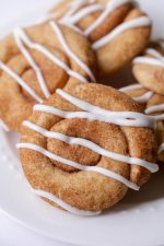 Mini Cinnamon Roll Cookies