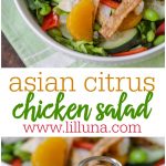 Asian Citrus Chicken Salad {A Zupa's Copycat} | Lil' Luna