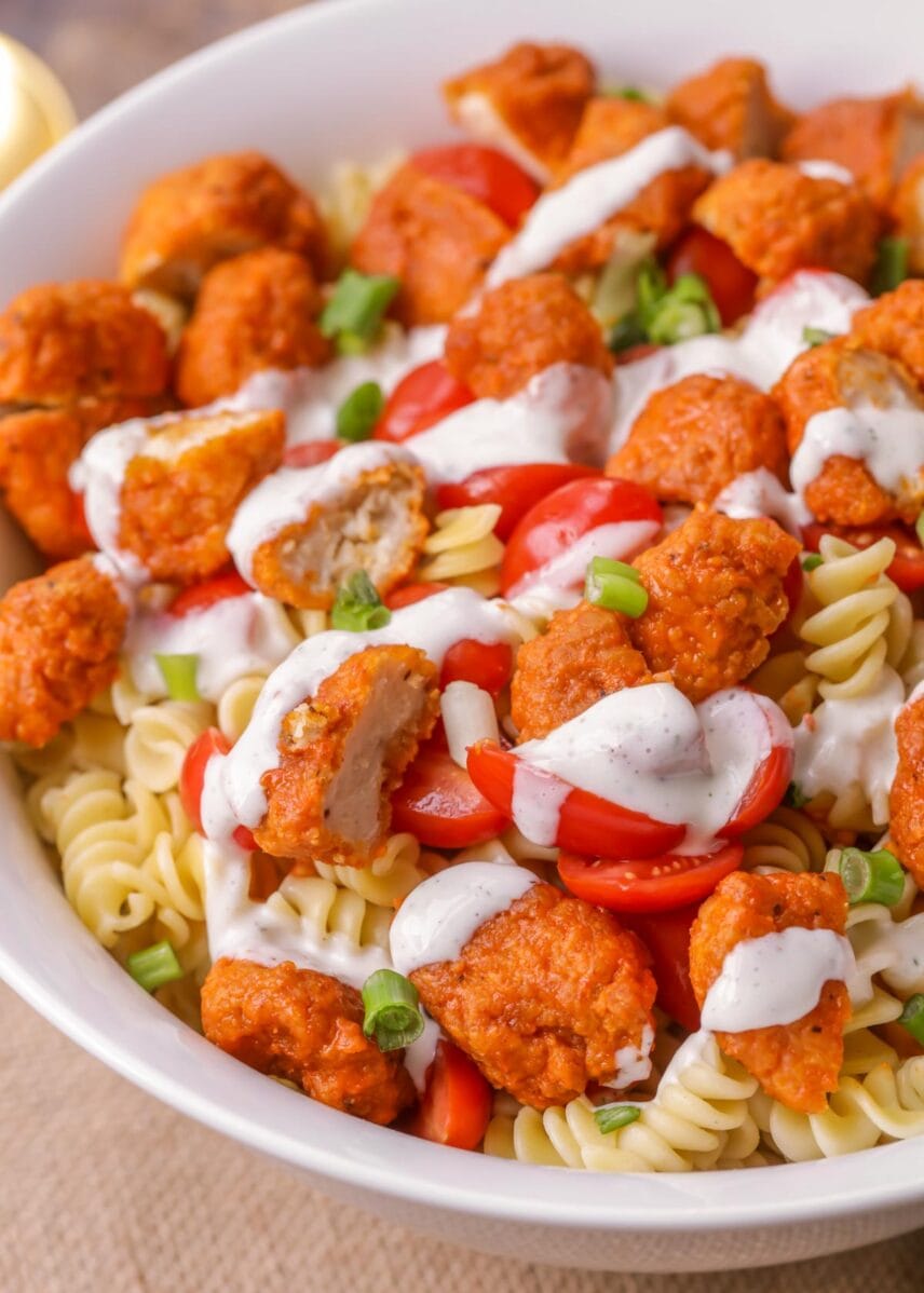 Easy Buffalo Chicken Pasta Salad Lil' Luna