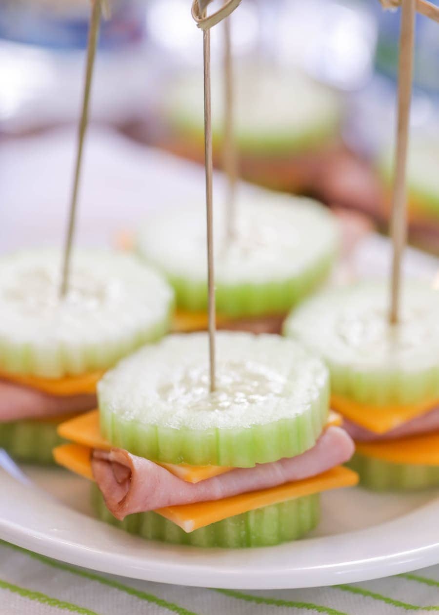 Cucumber Sandwiches - a simple, quick and healthy snack for the family!