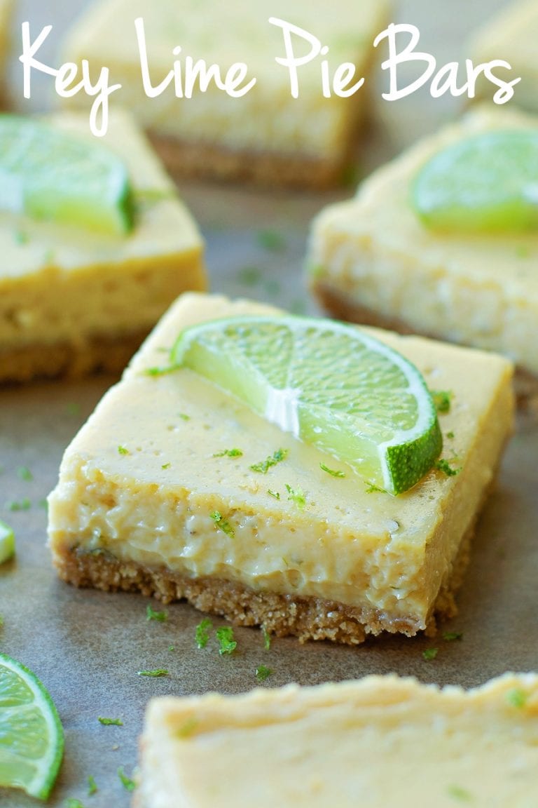 Key Lime Pie Bars {5 Minute Prep Time} | Lil' Luna