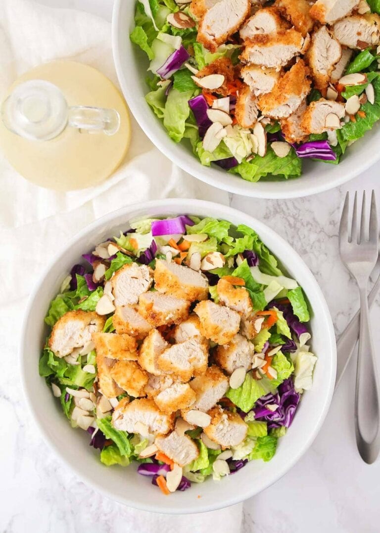 Applebee's Oriental Chicken Salad {Copycat! +VIDEO} Lil' Luna