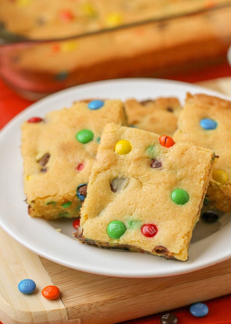 Cake Mix Cookie Bars Recipe VIDEO Lil Luna