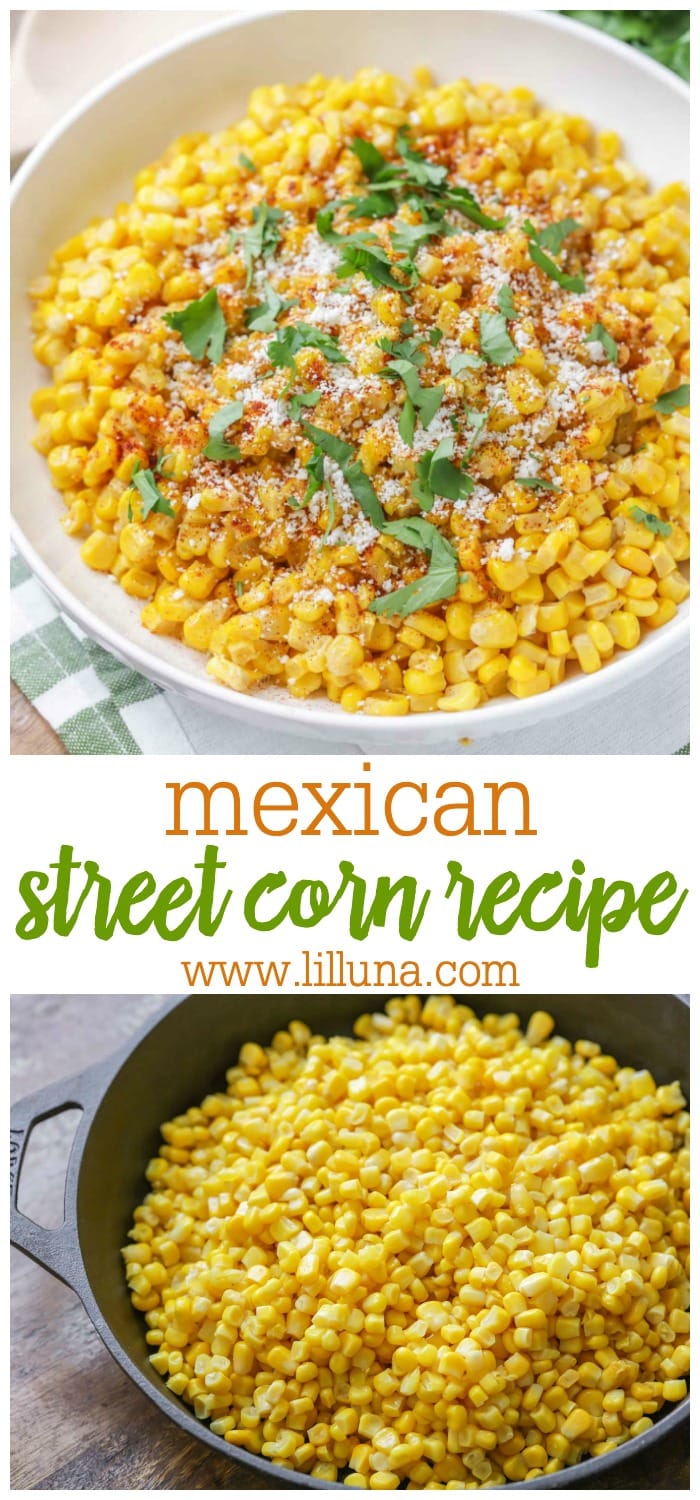 Mexican Street Corn {Torchy's Copycat!} +VIDEO | Lil' Luna