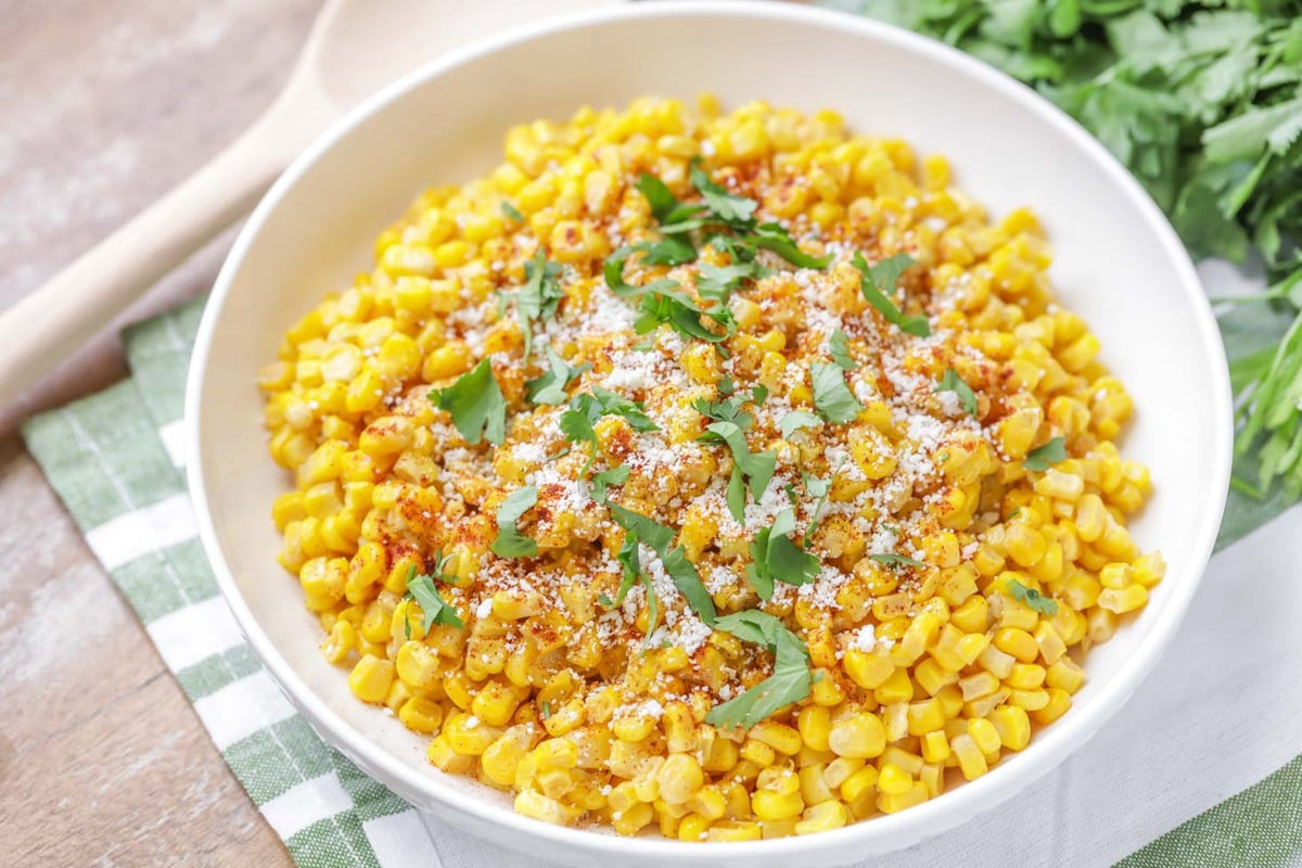 Mexican Street Corn - Mexican Side Dishes.