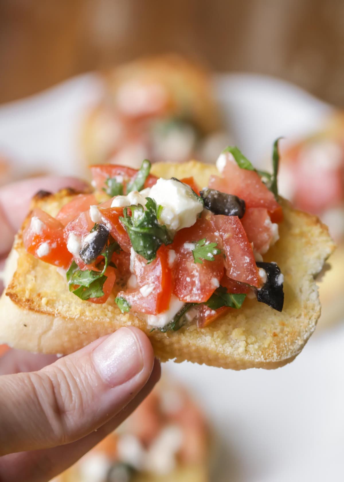 Greek Bruschetta Lil Luna