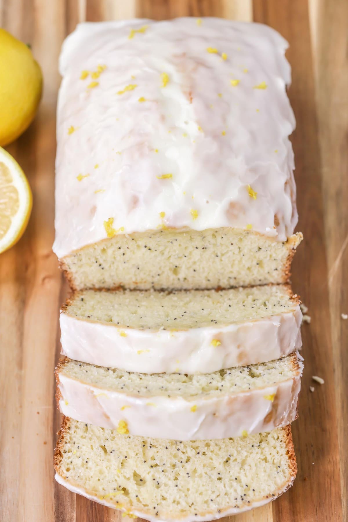 Lemon Poppy Seed bread recipe Lil' Luna