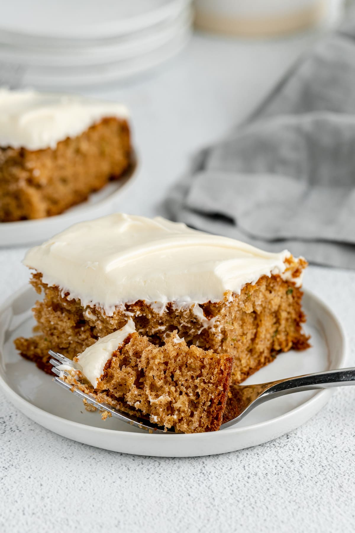 Zucchini Cake {with Cream Cheese Frosting!} 