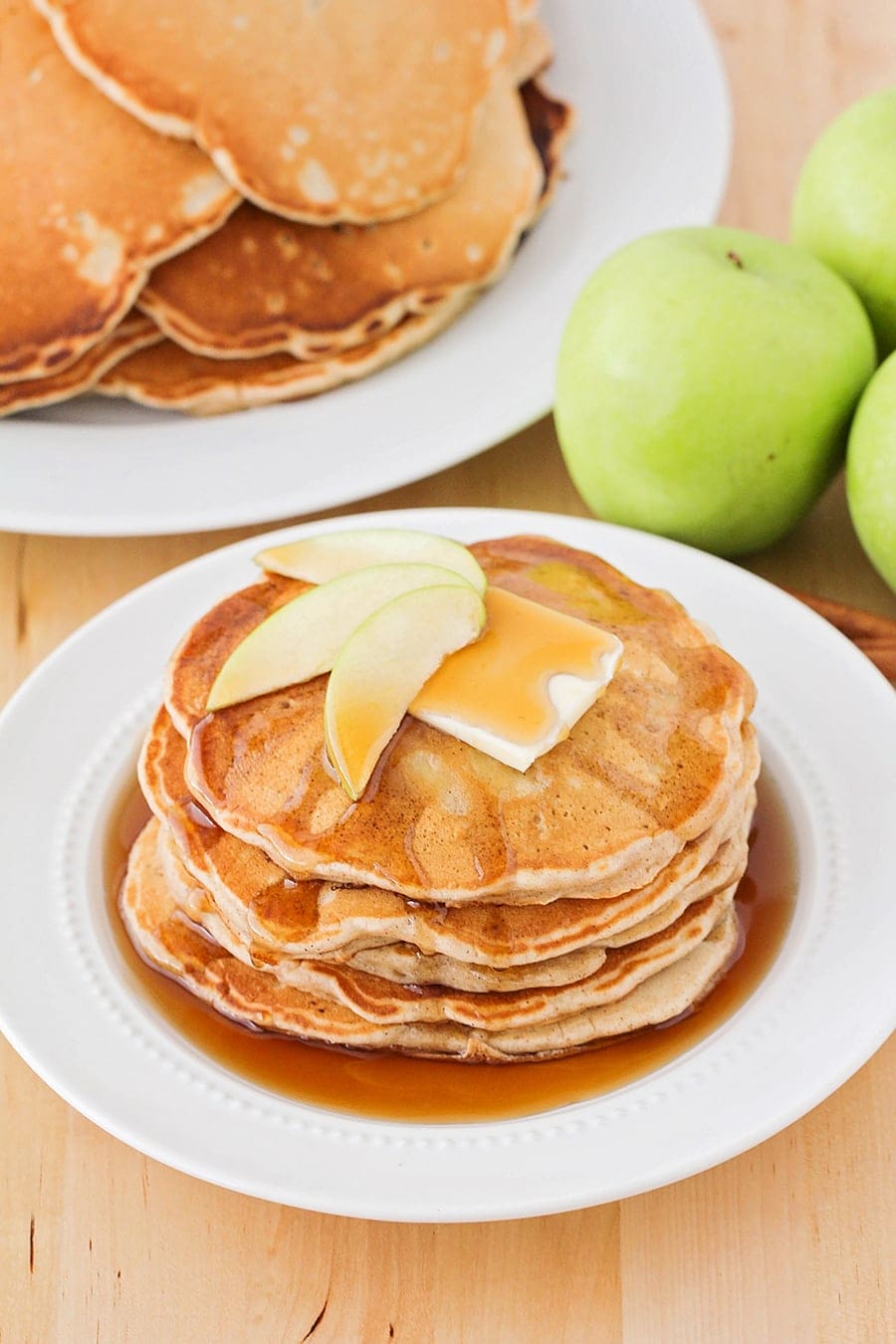 Apple Cinnamon Pancakes Recipe | Lil' Luna