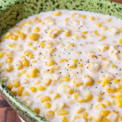 Easy Creamed Corn Recipe {Made with Fresh or Frozen Corn} | Lil' Luna